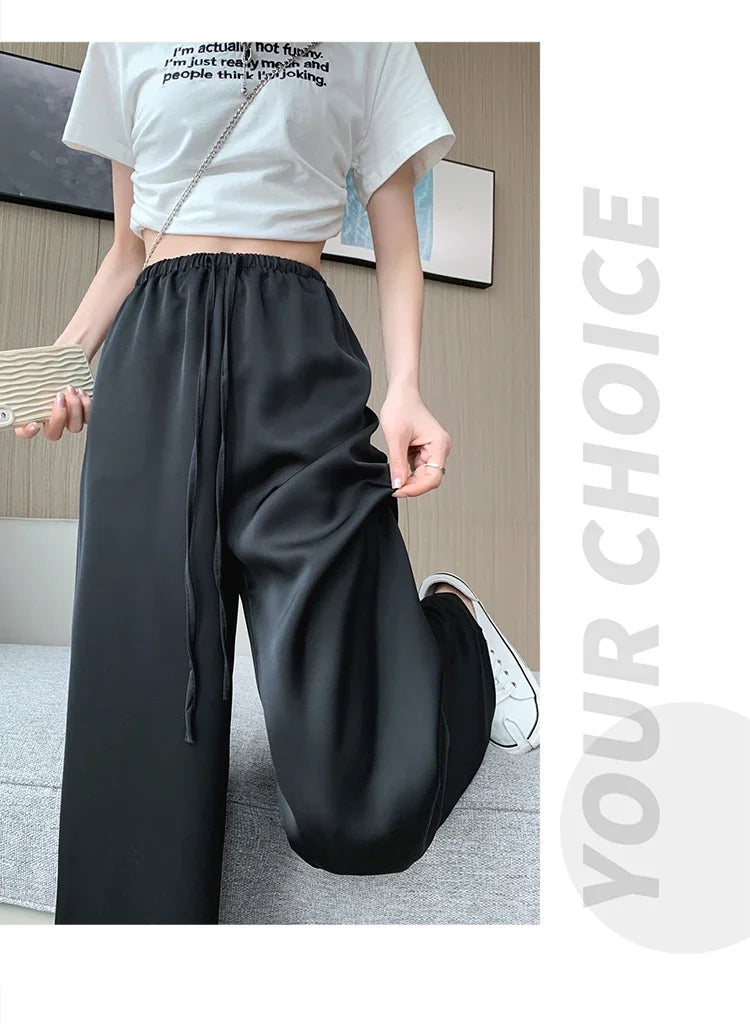 High Waist Wide Leg Pants – Soft, Flowing & Chic.