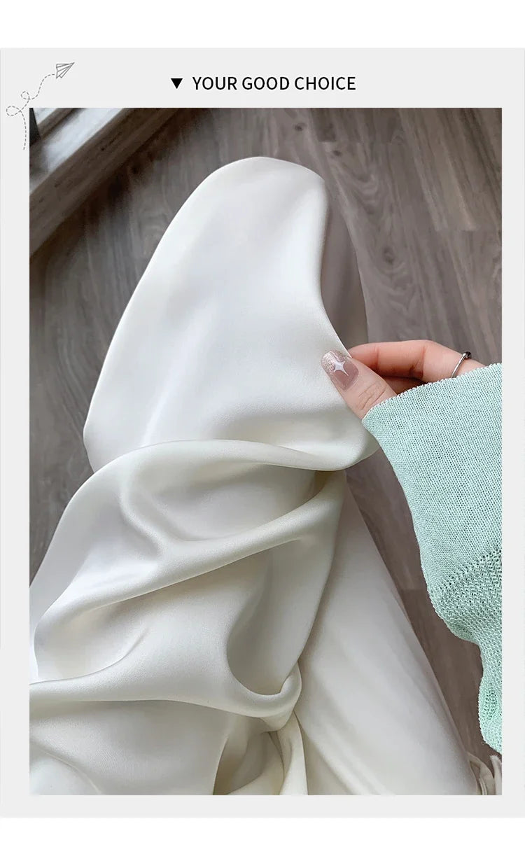 High Waist Wide Leg Pants – Soft, Flowing & Chic.