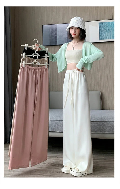 High Waist Wide Leg Pants – Soft, Flowing & Chic.