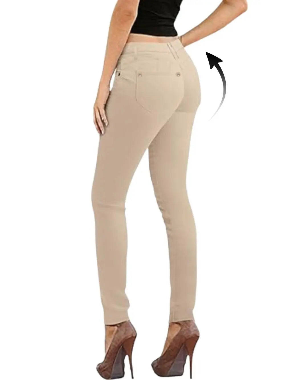High Waist Stretch Jeans – Slim & Comfortable for women.