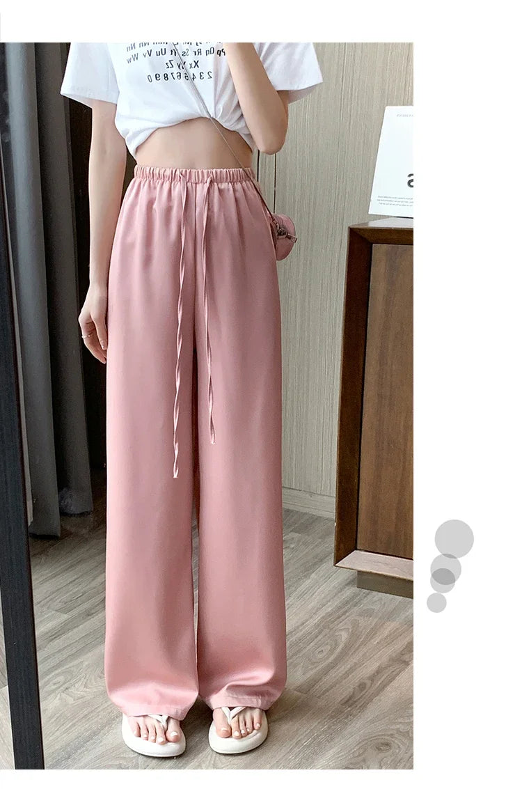 High Waist Wide Leg Pants – Soft, Flowing & Chic.