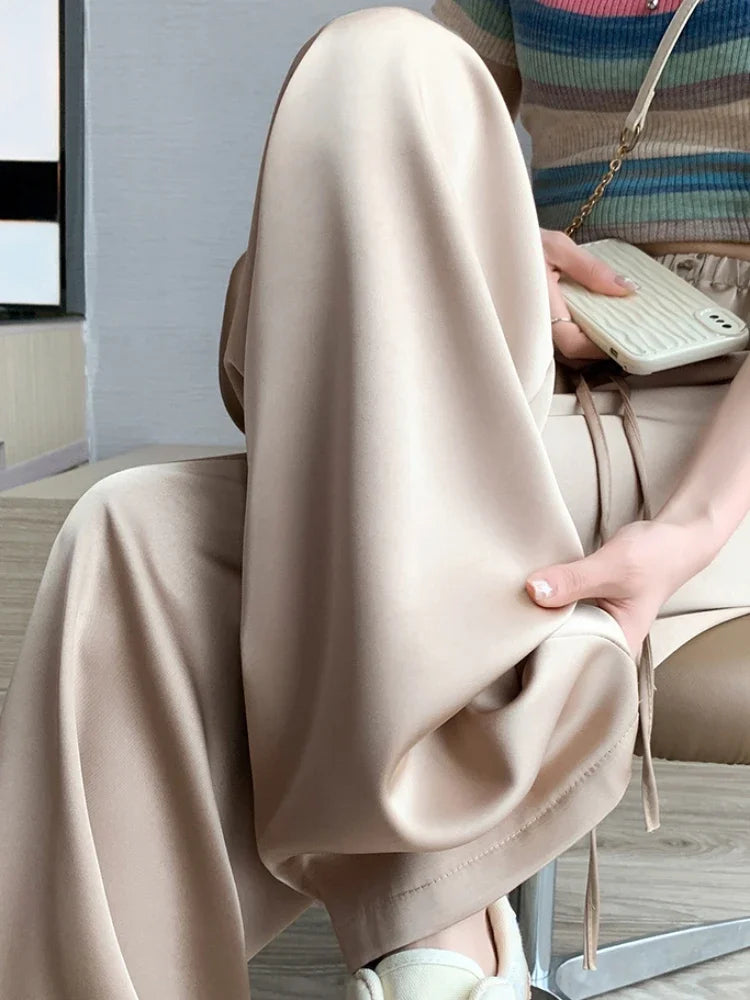 High Waist Wide Leg Pants – Soft, Flowing & Chic.