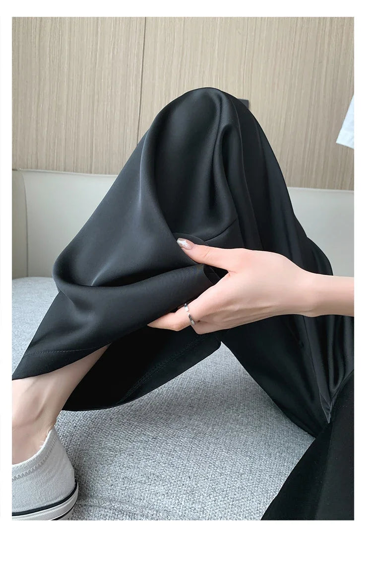 High Waist Wide Leg Pants – Soft, Flowing & Chic.