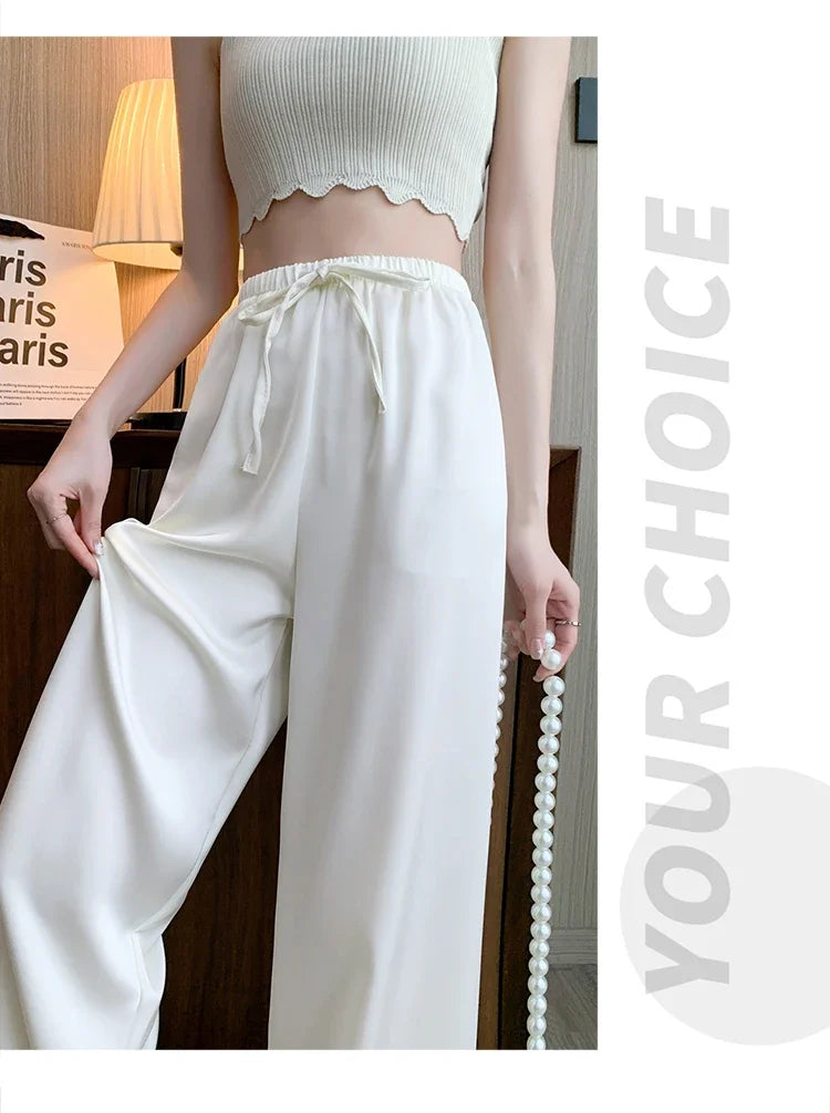 High Waist Wide Leg Pants – Soft, Flowing & Chic.