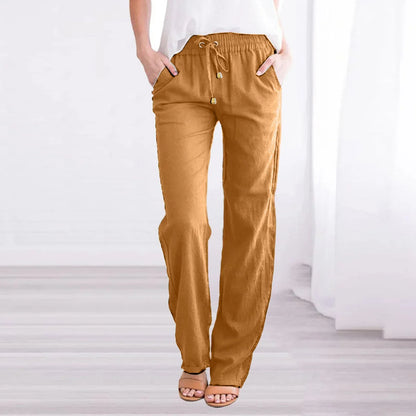 Women’s Baggy Linen Pants – Office & Everyday Chic.
