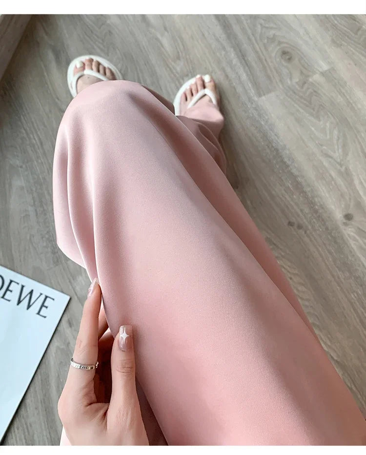 High Waist Wide Leg Pants – Soft, Flowing & Chic.