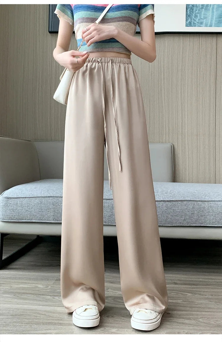 High Waist Wide Leg Pants – Soft, Flowing & Chic.