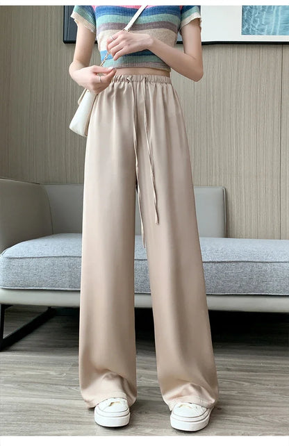 High Waist Wide Leg Pants – Soft, Flowing & Chic.