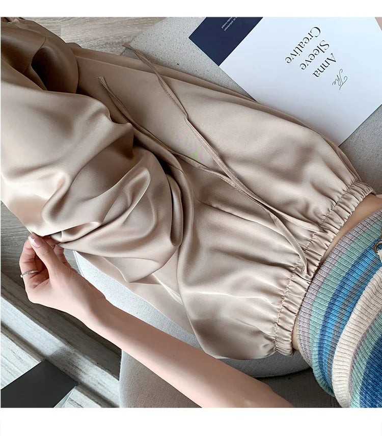 High Waist Wide Leg Pants – Soft, Flowing & Chic.