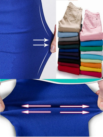 High Waist Stretch Jeans – Slim & Comfortable for women.