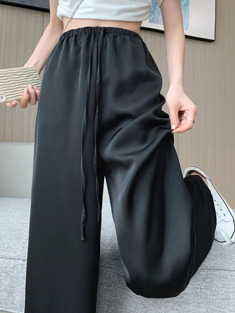 High Waist Wide Leg Pants – Soft, Flowing & Chic.