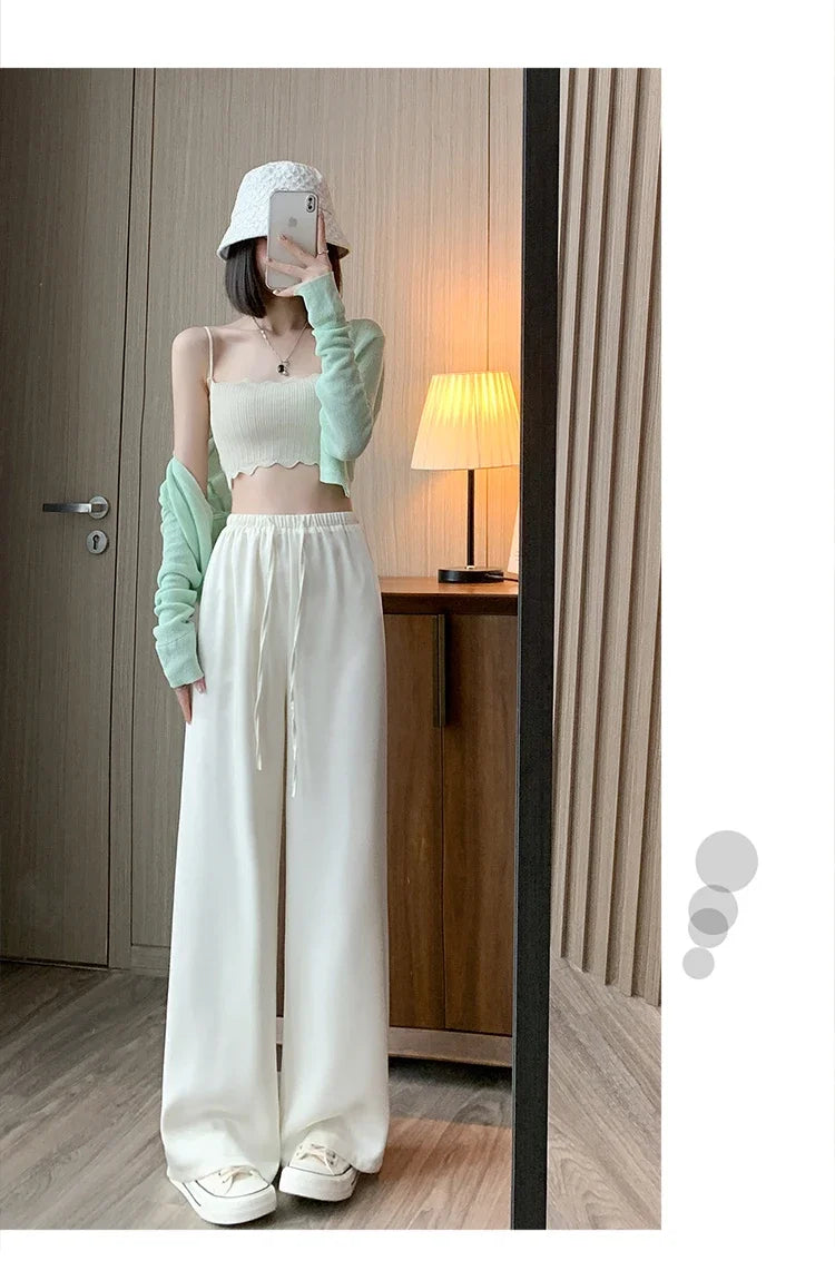 High Waist Wide Leg Pants – Soft, Flowing & Chic.
