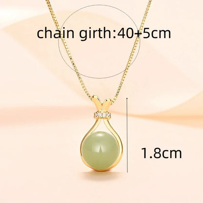 Gothic Lucky Bag Pendant Necklace – Minimalist Chain Choker for Women.