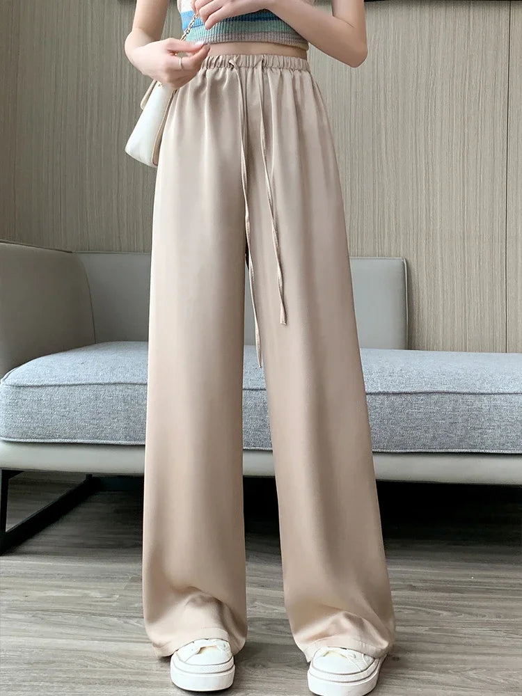 High Waist Wide Leg Pants – Soft, Flowing & Chic.