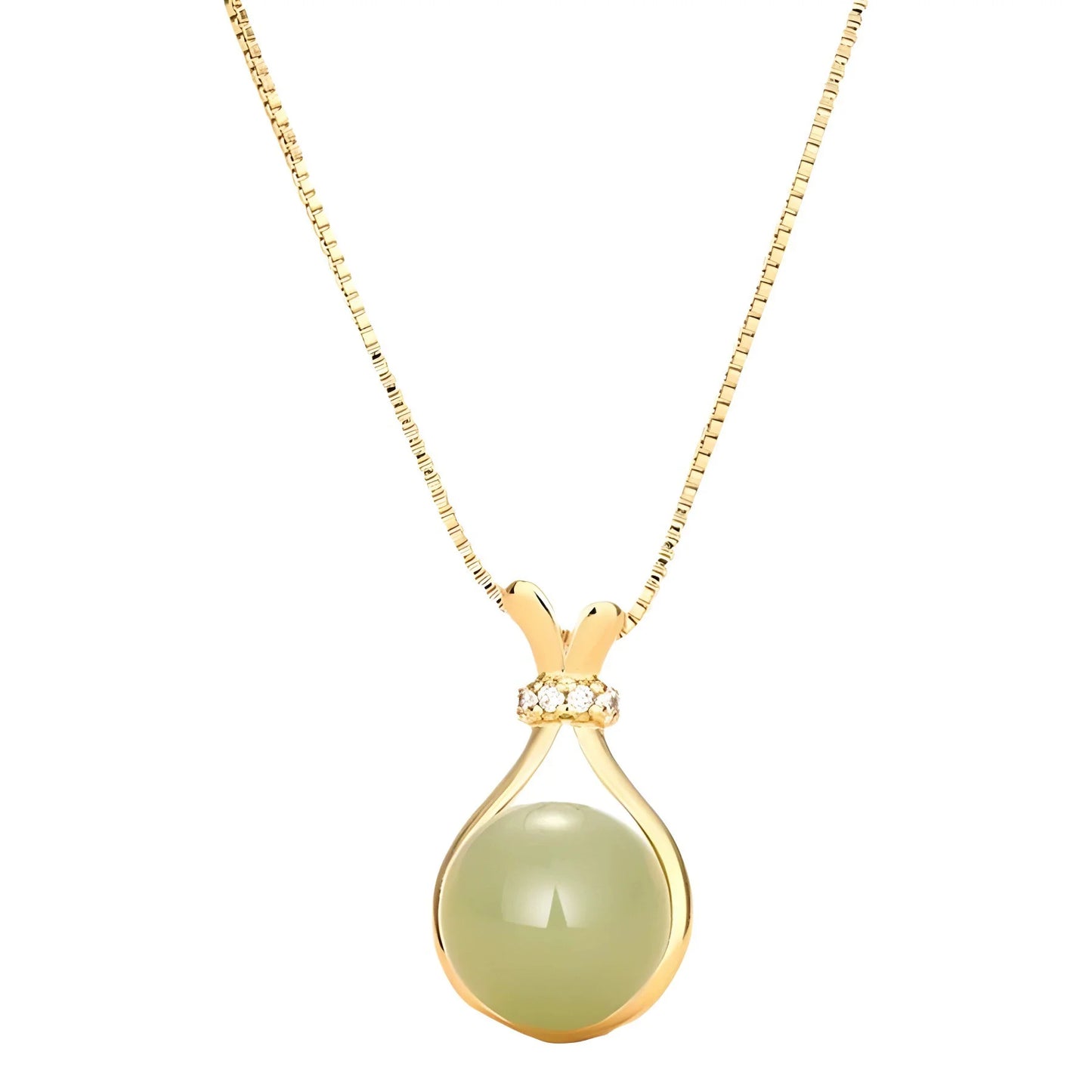 Gothic Lucky Bag Pendant Necklace – Minimalist Chain Choker for Women.