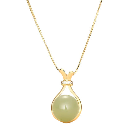 Gothic Lucky Bag Pendant Necklace – Minimalist Chain Choker for Women.