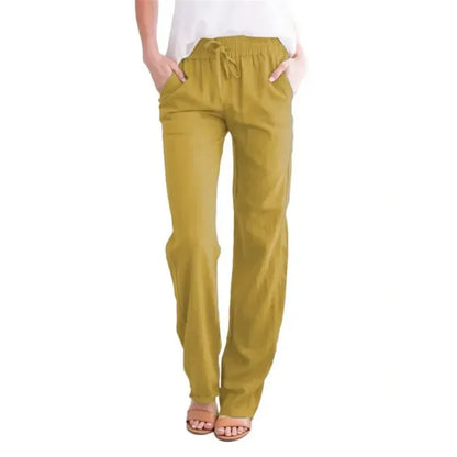Women’s Baggy Linen Pants – Office & Everyday Chic.
