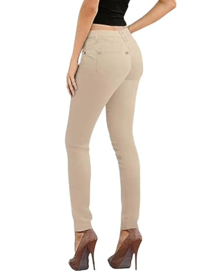 High Waist Stretch Jeans – Slim & Comfortable for women.