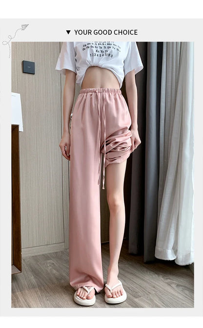High Waist Wide Leg Pants – Soft, Flowing & Chic.