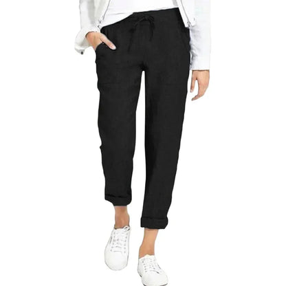 Women’s Baggy Linen Pants – Office & Everyday Chic.